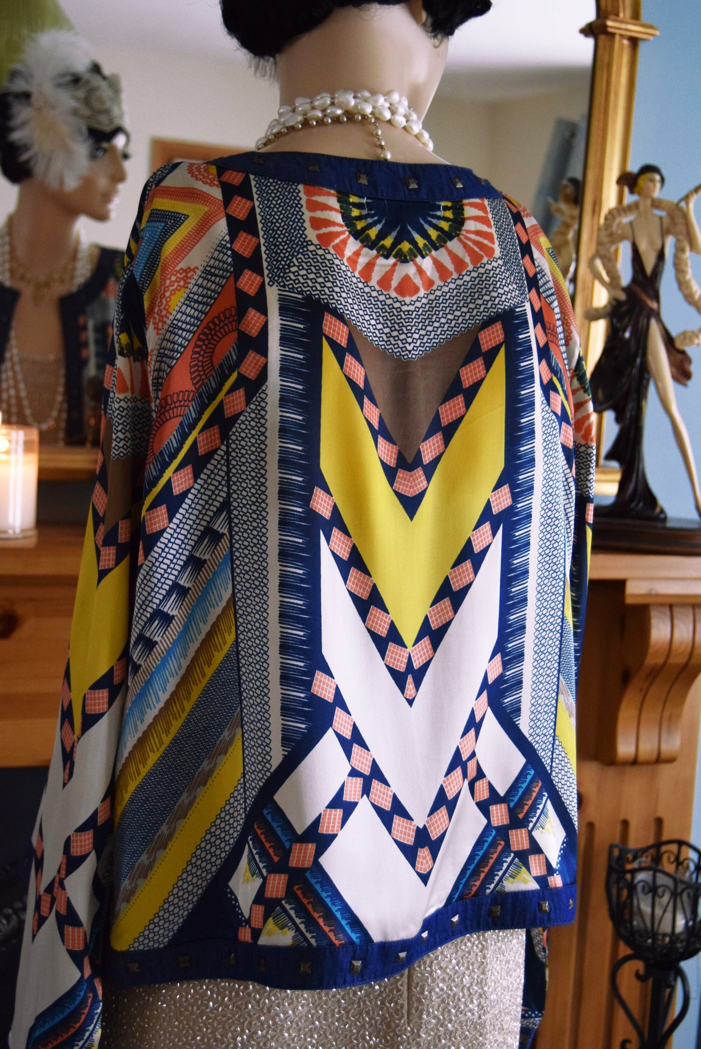 Aztec Silky Avant Garde jacket size UK 10 US 6