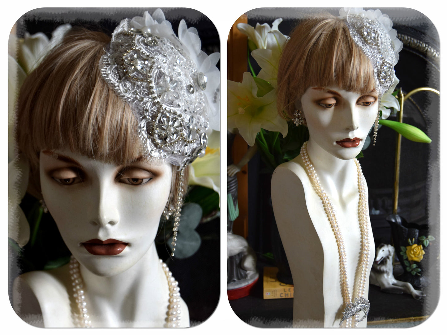 1920s juliet cap 1920s wedding hat 1920s wedding hat 1920s wedding headpiece flapper cap flapper hat