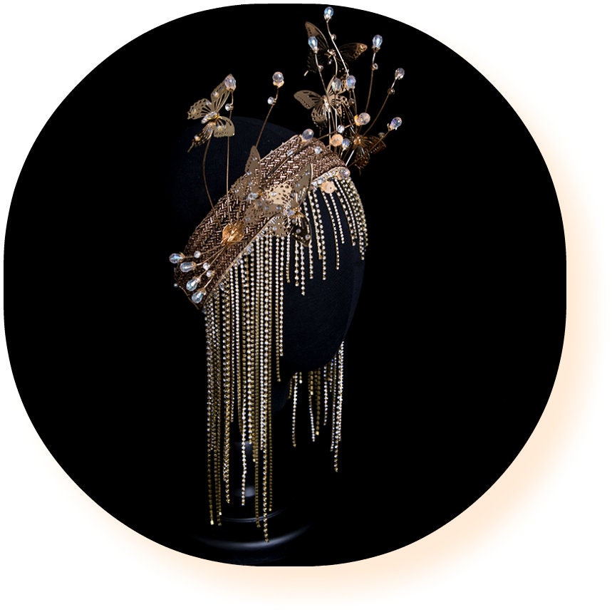 Reserved listing Downton Abbey dress 1920s Great Gatsby dress, gold butterfly Gold heavily sequined shell flapper dress UK 6 8 US 2 4