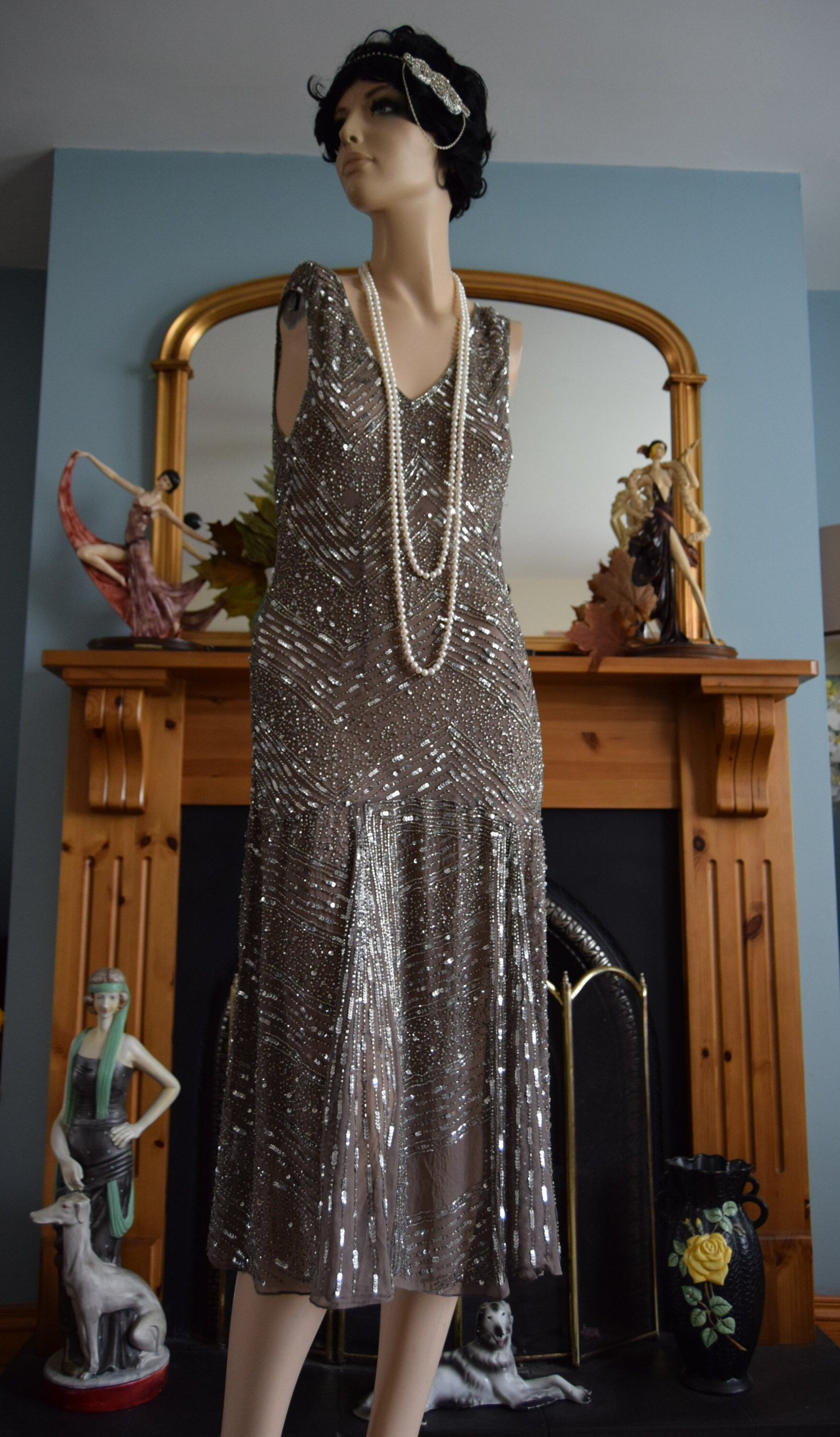 1920s long dresses uk sale