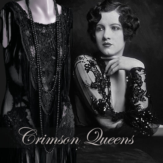 1920s Dress Vintage Downton Abbey Tassel Mesh Dress Flapper Tassel Dress Flapper Beaded Dance Dress Size UK 6 8  US 2 4 XS
