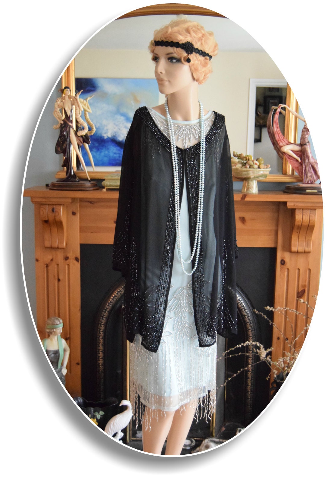 Evening hotsell duster jacket